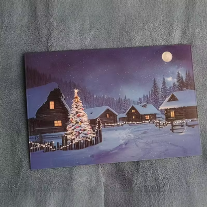 Magic Temperature-Reveal Christmas Card