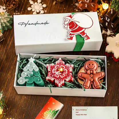 Handmade Christmas Scented Candles – Holiday Home Décor