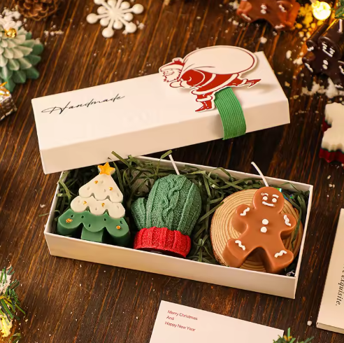 Handmade Christmas Scented Candles – Holiday Home Décor