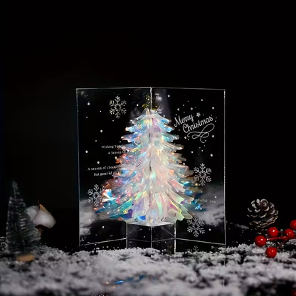 3D Pop-Up Christmas Tree Greeting Card