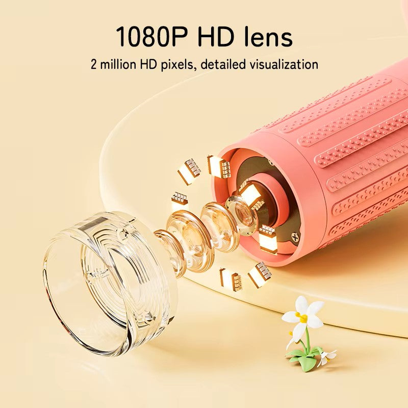 Kids Digital Microscope – 1080P Portable Microscope with 2MP Camera