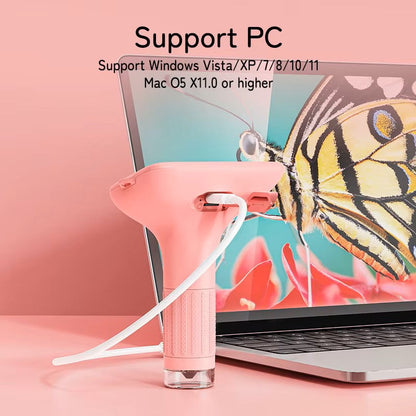 Kids Digital Microscope – 1080P Portable Microscope with 2MP Camera