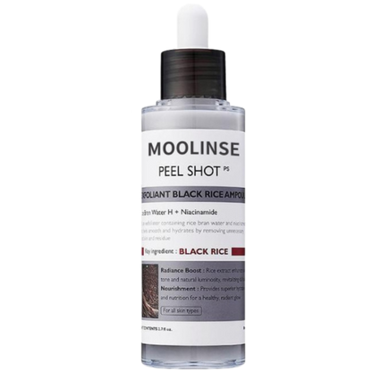 GLOWCHE MOOLINSE Peel Shot Glow Rice Ampoule Duo