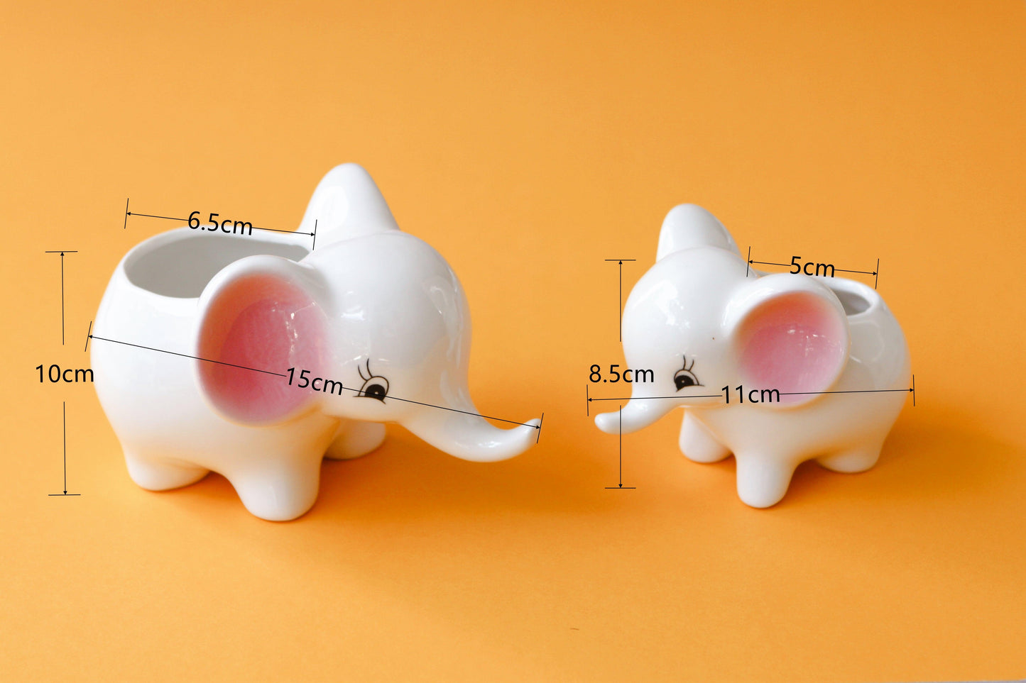 Ceramic Elephant Plant Pot