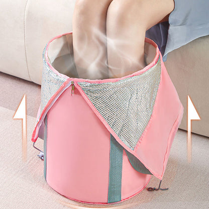 Insulated Folding Foot Bath Bucket – Portable Foot Soaking Bag for Home & Travel