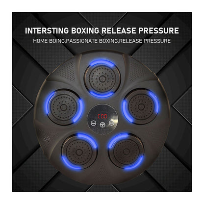 Home Interactive Music Boxing Target – LED Punching Trainer