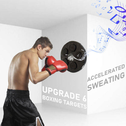 Home Interactive Music Boxing Target – LED Punching Trainer