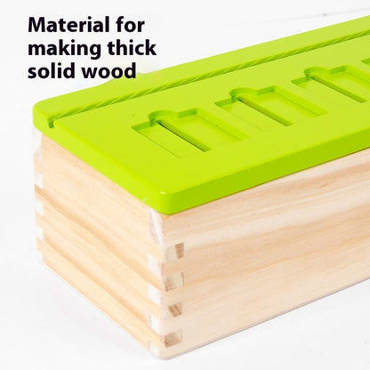 Montessori Alphabet Classification Puzzle Box – Wooden Cognitive Learning Toy
