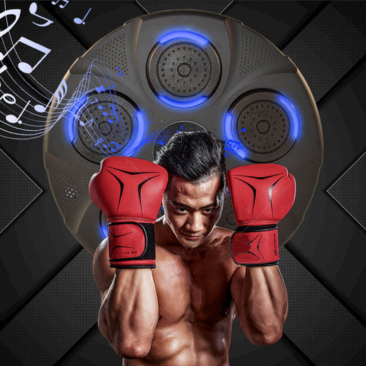 Home Interactive Music Boxing Target – LED Punching Trainer