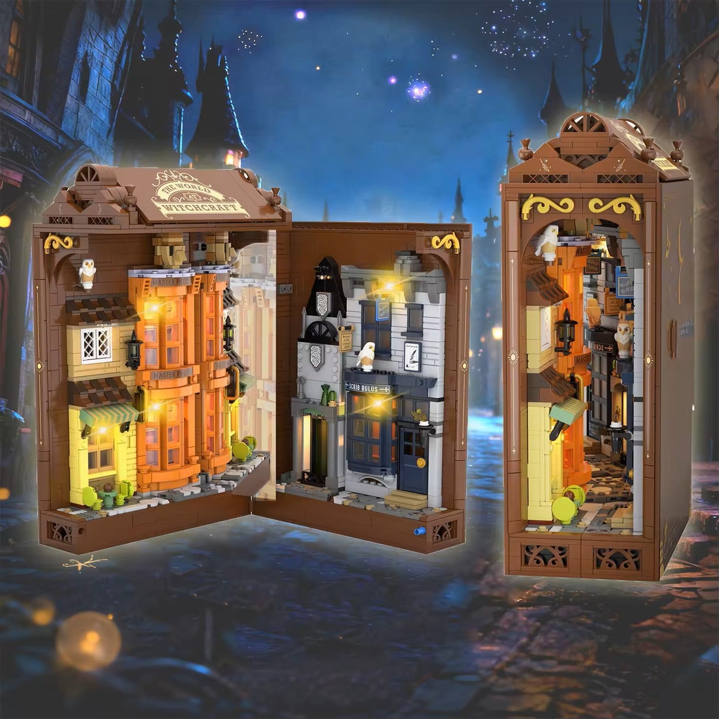 LED Christmas Building Blocks Set – Creative DIY Assembly Toy for Kids