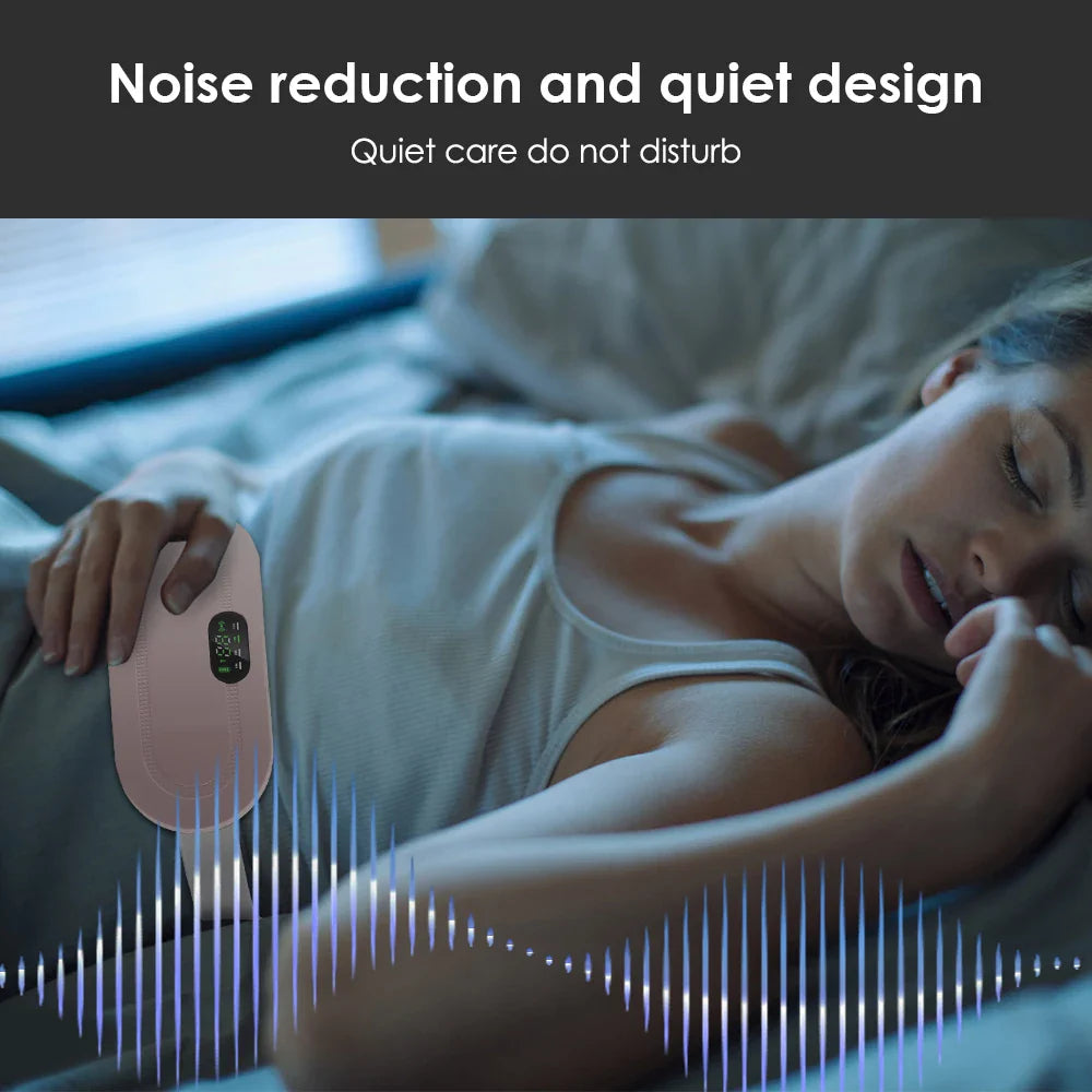 Heated Menstrual Comfort Belt with Warm Compress & Massage Function