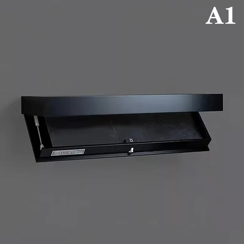 Hidden Floating Shelf with Secret Compartment