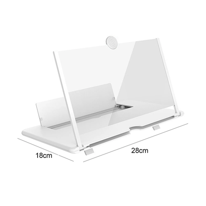 11-Inch 3D Mobile Phone Screen Magnifier with Folding Stand