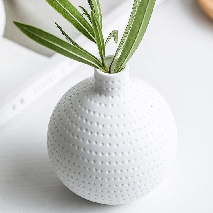 Raindrop Vases with Texture