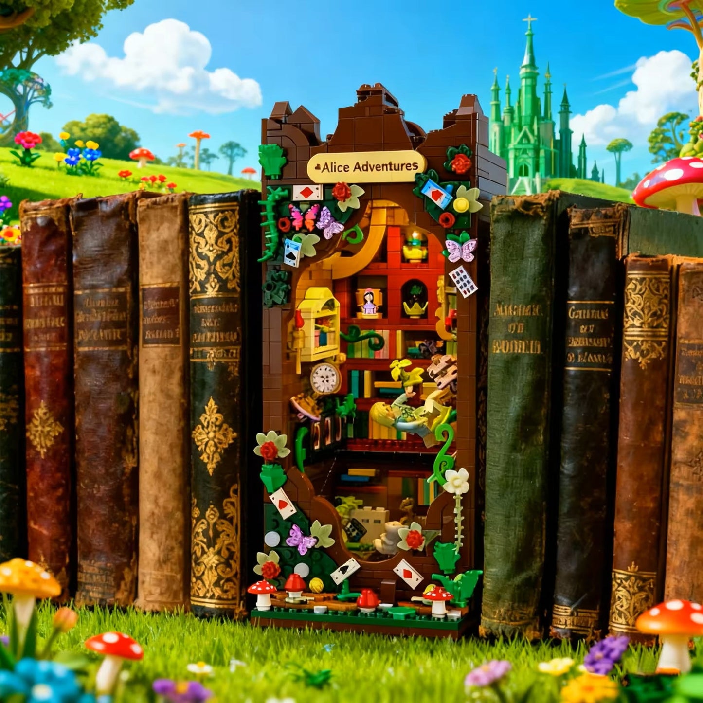 LED Christmas Building Blocks Set – Creative DIY Assembly Toy for Kids