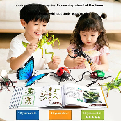 Insect Slot-Assembly Toys – 4D DIY Bug Puzzle Set for Kids’ Early Education & Animal Learning