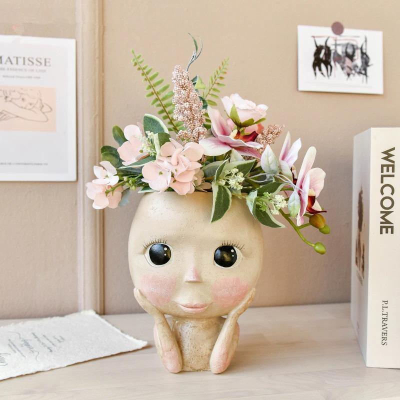 Rosy Cheeky Face Planter