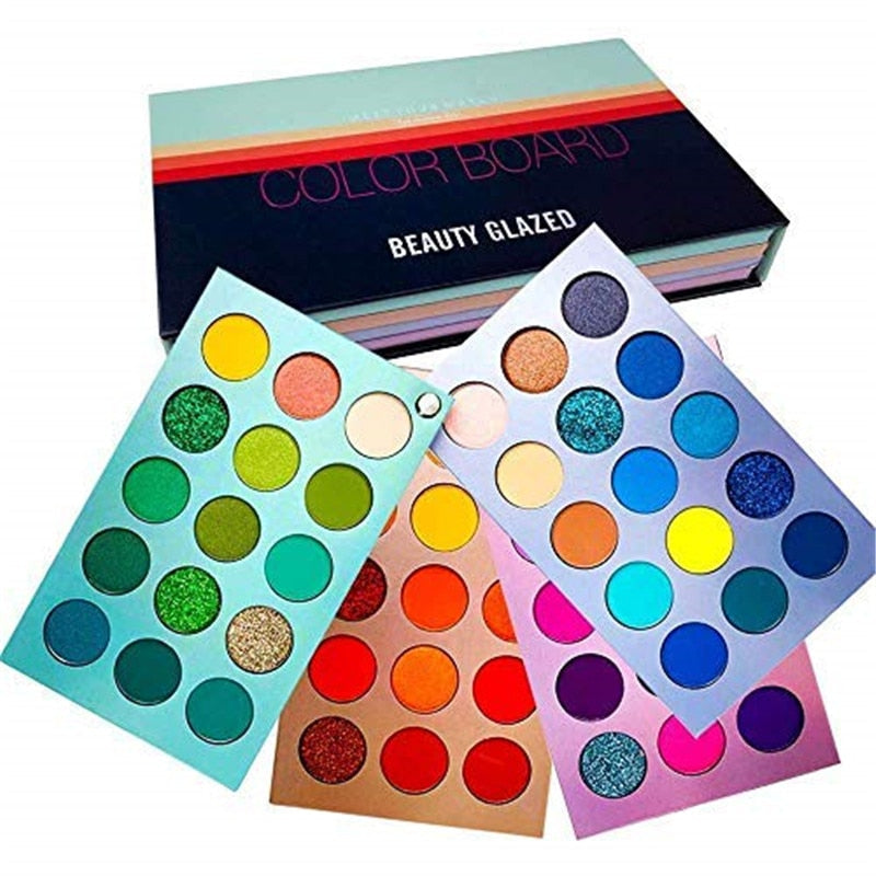 60 Colors Eyeshadow Palette