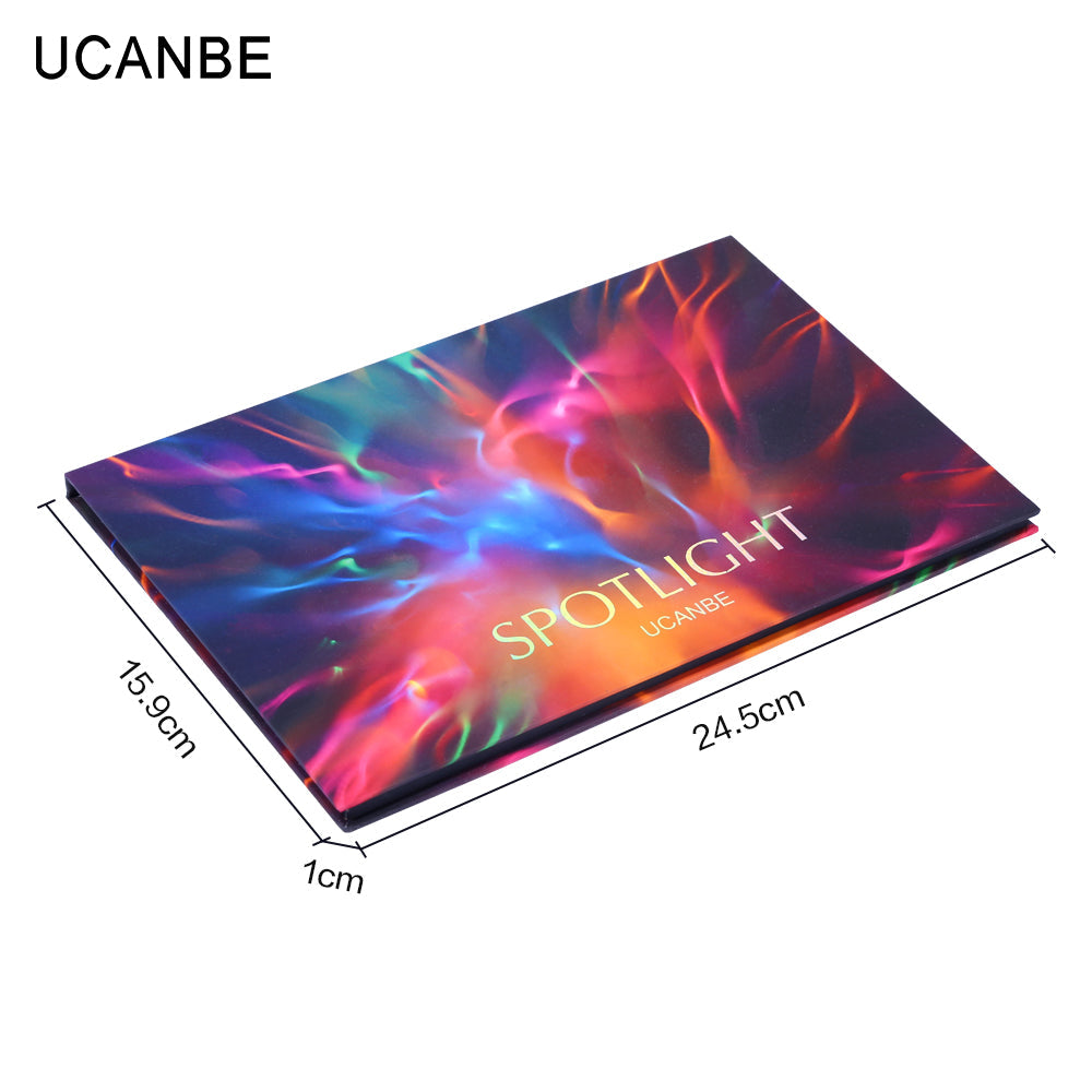 Spotlight 40 Color Eye Shadow Palette With Bruses