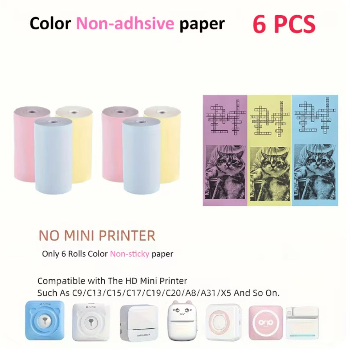 Mini Portable Thermal Printer